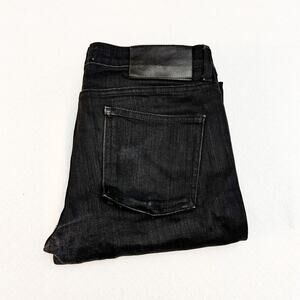 Naked & Famous Super Guy Denim Black Jeans Black Power Stretch SZ34
